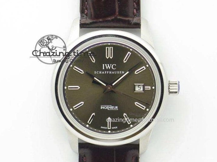 MIROTIME 0503 Big Pilot IW510301 Satin-Polished RG YLF Best Edition Black Dial On Leather Strap A Flexible 7222